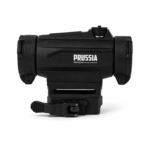 Scopri il Red Dot Ultra Compatto e il mirino LPVO 1-10×24 Fiber SFP di PRUSSIA PRECISION: prestazioni eccezionali, compattezza e precisione per ogni tiro.